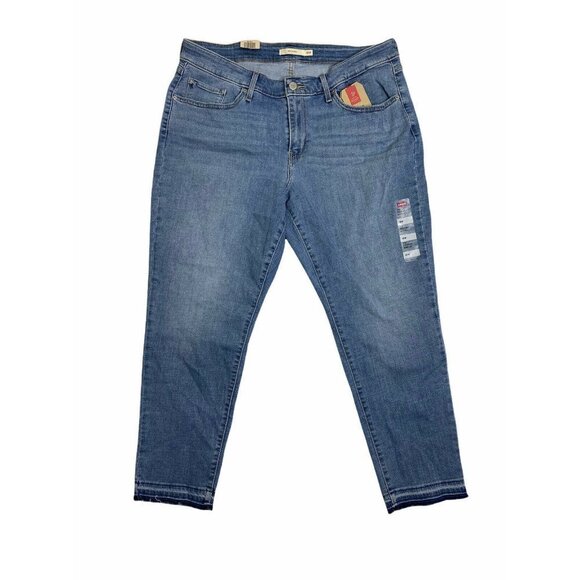 Levi's Women's‎ Plus 711 Skinny Ankle Mid Rise Slim - Picture 2 of 12